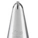 An Ateco silver metal drop flower piping tip nozzle.