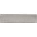 A Tablecraft stainless steel rectangular bowl on a white surface.