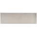 A Tablecraft stainless steel rectangular bowl on a white surface.