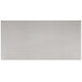 A Tablecraft stainless steel rectangular bowl on a counter.