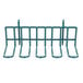 A green Metro Smartwall G3 metal utensil holder with four hooks.