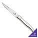 A Walco stainless steel steak knife with a customizable stainless steel handle.