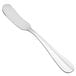 A Walco stainless steel butter spreader with a white background.