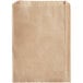 A brown paper bag with black lines.
