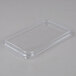 A clear plastic bowl with a lid for a Crathco beverage dispenser.