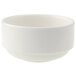 Villeroy & Boch 16-2040-2514 Universal 9 oz. White Premium Porcelain Stackable Soup Cup - 6/Case