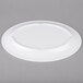 A white Carlisle oval melamine platter.
