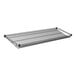 A black wire slanted shelf from Regency.