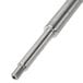 The inner shaft of an AvaMix immersion blender, a stainless steel rod with a screw on the end.