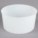 A white plastic bowl.