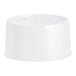 A white round base designed for supporting 3 and 6 gallon beverage dispensers.