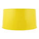 A yellow plastic base designed for 3 and 6 gallon round beverage dispensers.