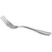 An Acopa Scottdale stainless steel fork with a silver handle on a white background.