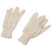 A pair of Cordova medium weight cotton canvas work gloves.