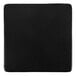 A black square Acopa stoneware plate.