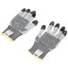 A pair of Cordova Monarch heavy duty work gloves with black nitrile dots on them.