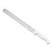 A 12-inch Granton edge slicing knife with a white handle.