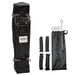 A black bag with a white string containing a Caravan Canopy Deluxe Kit for a 10' x 10' canopy.