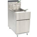 Dean SR62G Super Runner Natural Gas Floor Fryer 60-75 lb.