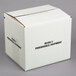 A white Nordic insulated shipping box with black text.
