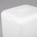 A white foam Nordic insulated cooler with a lid.