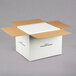 A white box with black text on it.
