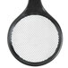 A black Matfer Bourgeat Skim'all skimmer with a fine mesh.