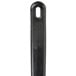 A black rectangular Matfer Bourgeat Skim'all with a metal fine mesh.