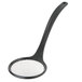A black Matfer Bourgeat skimmer with a long handle and fine mesh.
