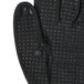 A pair of Cordova gray gloves with black foam nitrile hand coating and nitrile dots on the fingers.