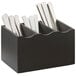 Cal-Mil 1244-96 Midnight Flatware Display - 8 1/4 inch x 5 1/2 inch x 4 3/4 inch