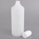 A white plastic Matfer Bourgeat squeeze bottle with a perforated cap.