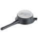 A black Matfer Bourgeat sieve with a handle.
