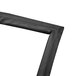 A white vinyl magnetic door gasket for an Avantco GDC15 refrigerator with a black frame.