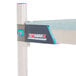 MetroMax i 4-shelf polymer add-on shelving kit on a MetroMax adjustable platform.