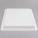 A white square object with lines on it.