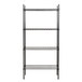 360 Office Furniture 18 inch x 36 inch Black Wire Shelving Unit with 74 inch Posts