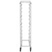 A white Winholt aluminum platter cart with shelves and wheels.