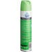 A green and white can of SC Johnson Scrubbing Bubbles foaming disinfectant with text on it.
