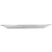 An American Metalcraft hammered stainless steel oval tray.