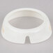 a white object with a white surface