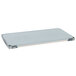 A white rectangular MetroMax shelf with a black border.