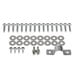 A Vulcan STACK/G-CST Gas Convection Oven Stacking Kit with Casters, including screws and bolts.