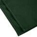 a close up of a green cloth