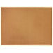 A Quartet cork board with an oak wood frame.