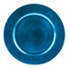 Tabletop Classics TRBL-6651 13 inch Blue Round Polypropylene Charger Plate
