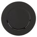 Tabletop Classics TR-6658 13 inch Black Round Polypropylene Charger Plate