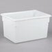 a white plastic container with a lid