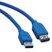 Tripp Lite TRPU324006 6' Blue USB 3.0 Extension Cable