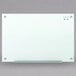 A Quartet frameless white glass markerboard.